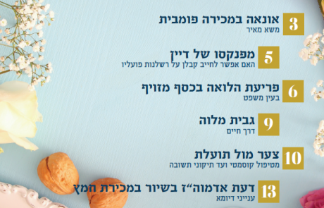 עלון הוראה ומשפט – ניסן תשפ"א